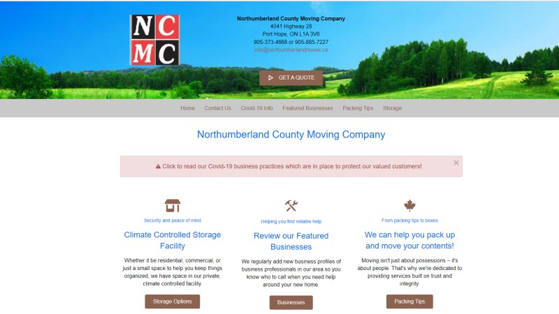 Northumberland County Moving Company